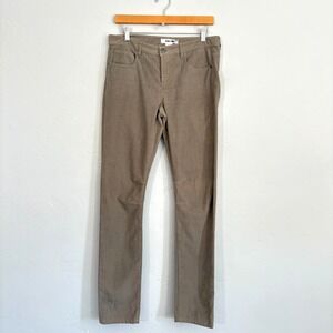 Helmet Lang Moleskin Skinny Pants Women Size 29 Gray Ankle